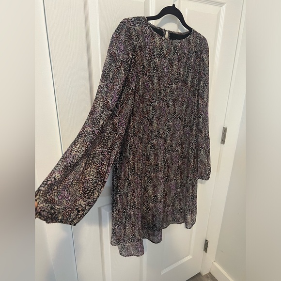 NWOT Wishlist Apparel Floral Pleated Bohemian Dress - Size S/M - Picture 6 of 12